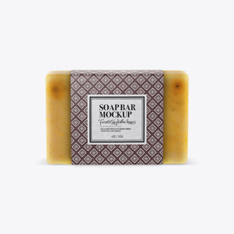 Caramel Lemongrass Clay Soap