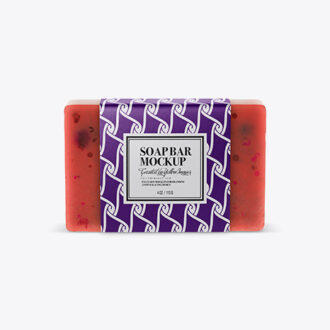 Champagne Berries Clay Soap