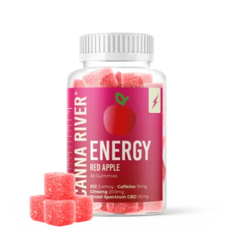 CBD Gummies Energy Red Apple