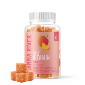 CBD Gummies Multivitamin Peach